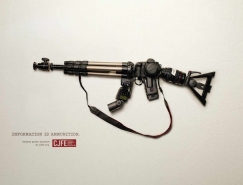 资讯也是武器:CJFE创意广告欣赏